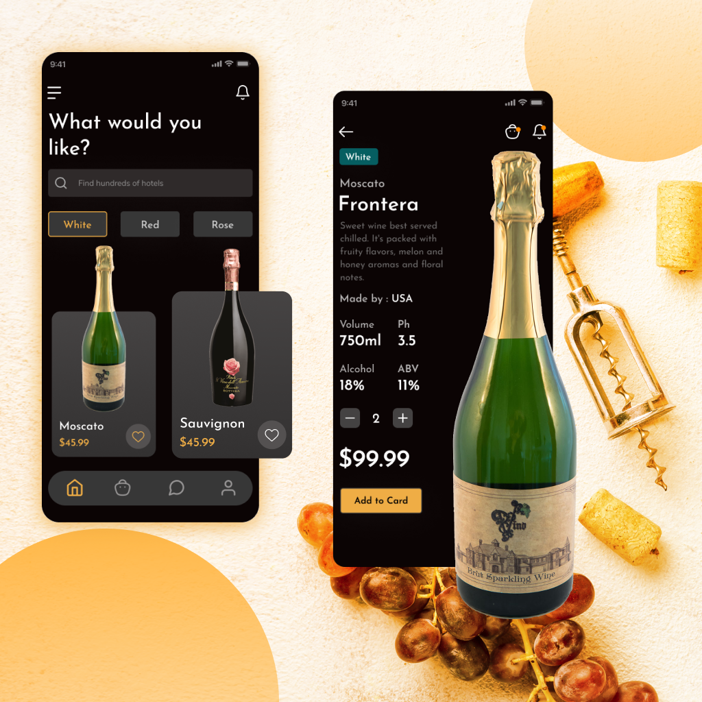 Wine Mobile App 
